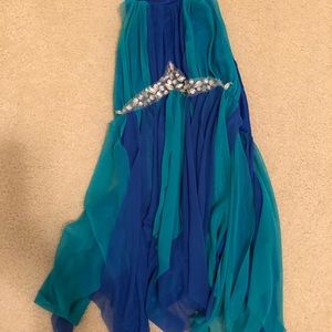 🌟Blue and teal lyrical costume🌟